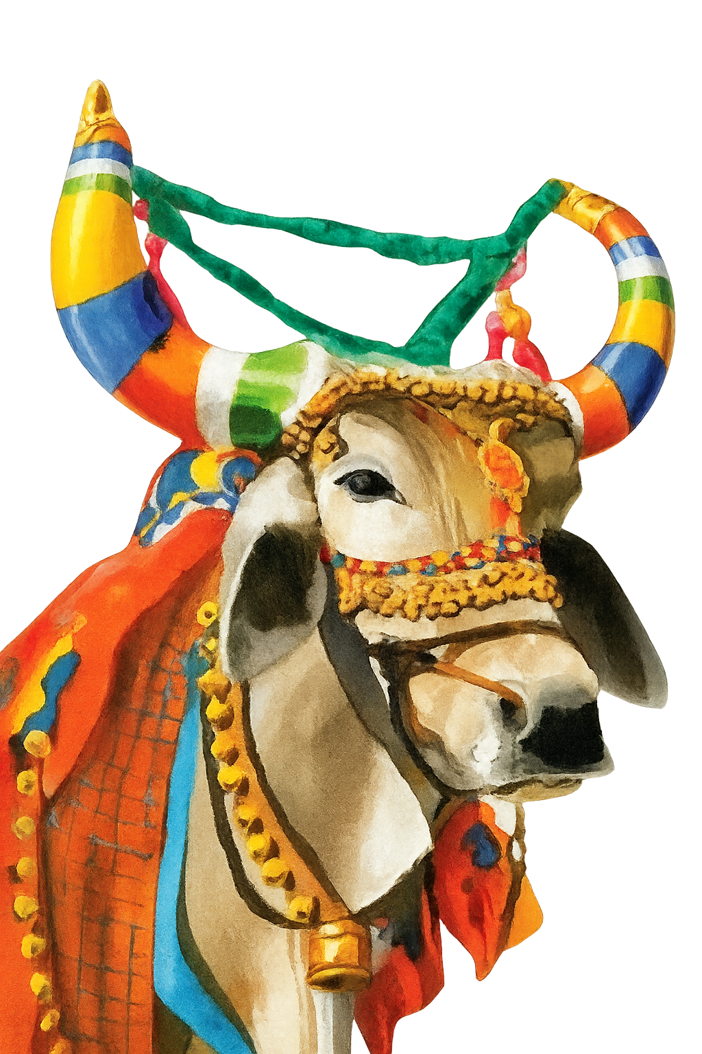 Decorated Bull